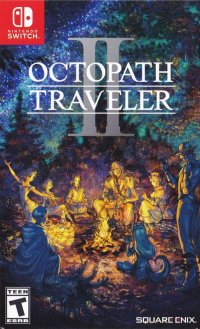 Octopath Traveler II Playstation 5 US box art